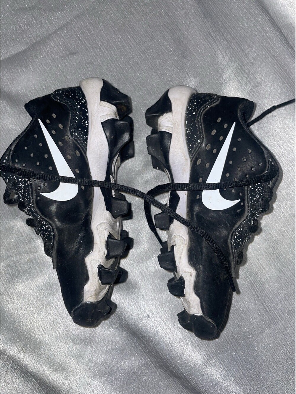 Nike Boys Baseball Cleats Low Top Black/White US 11C DJ6525-004